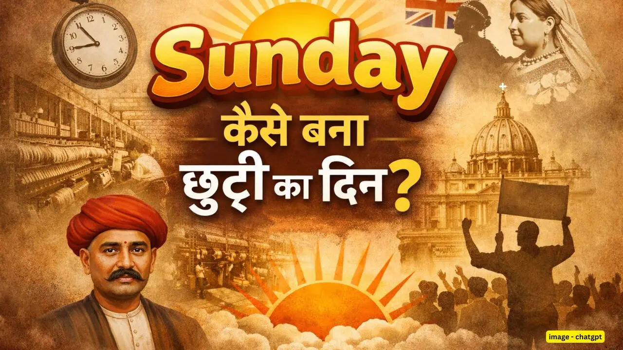 How did Sunday become a holiday Why do we get a weekend on Sunday- Sunday  कैसे बना छुट्टी का दिन, आखिर रविवार को ही क्यों मिलता है वीकऑफ