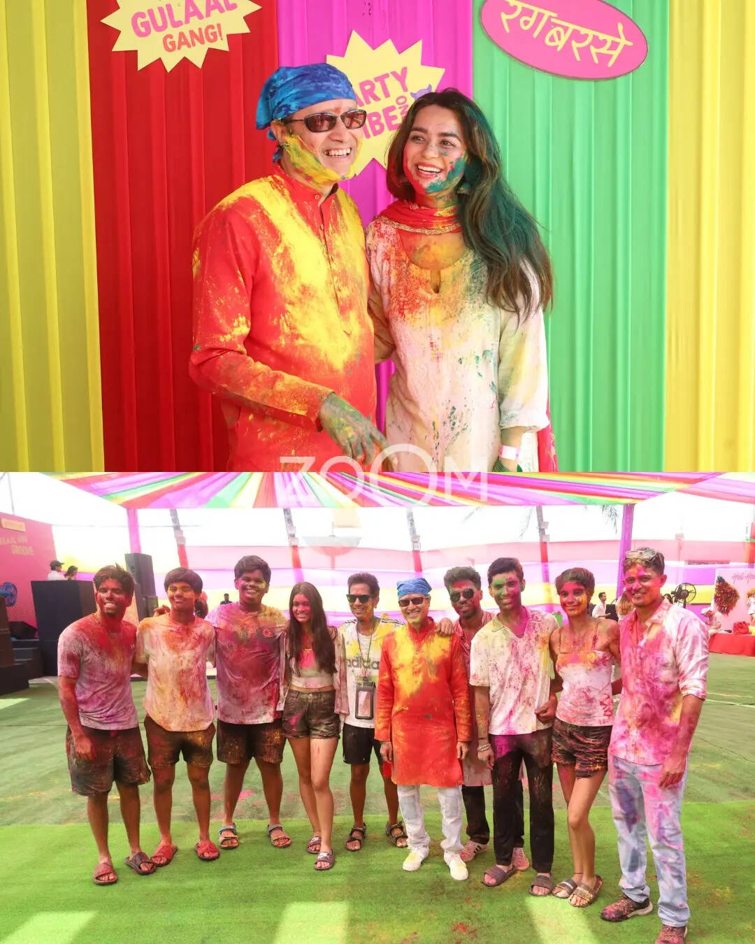 एमडी विनीत जैन ने स्टार्स संग दिये पोज