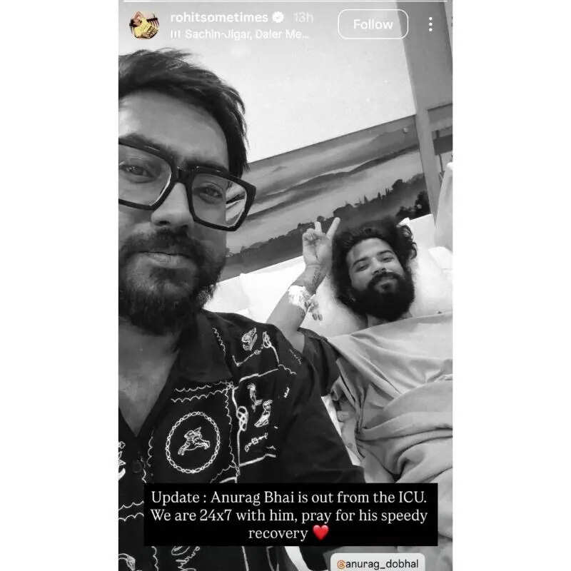 आईसीयू से बाहर आए अनुराग डोभाल