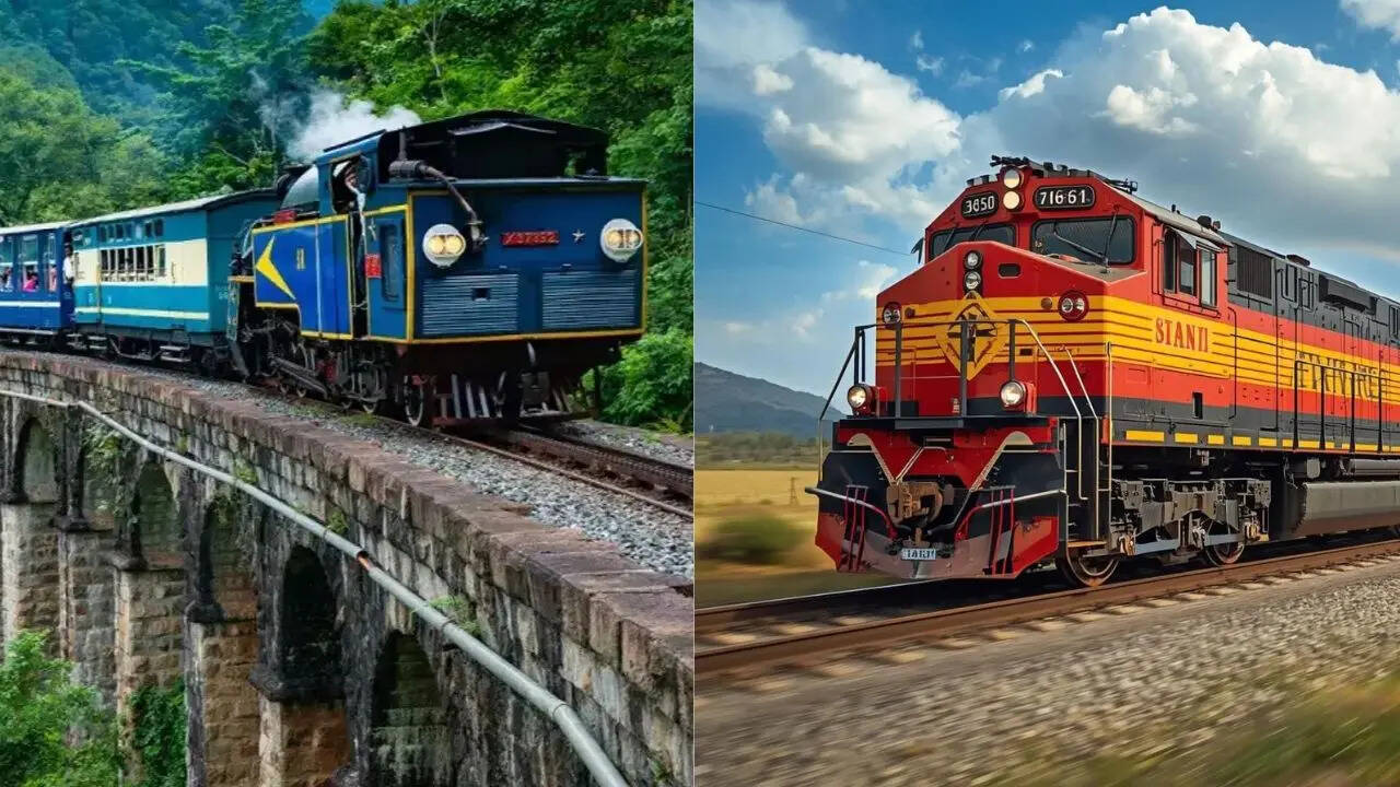 दुनिया के सबसे बड़े रेल नेटवर्क में भारतीय रेलवे