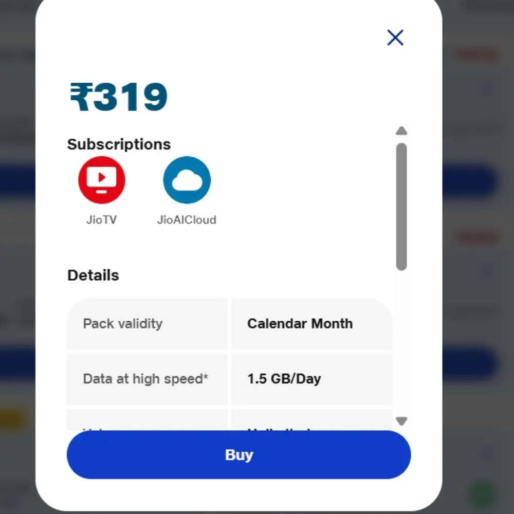 Jio का 30 दिनों वाला प्लान