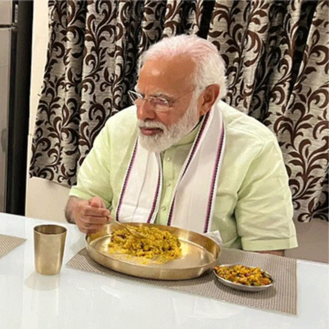 मोदी जी की डाइट प्लान