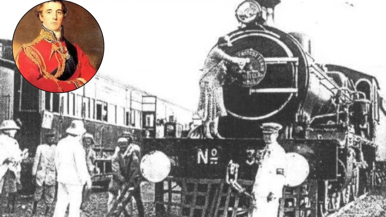 ​1853 को मुंबई के बोरी बंदर से ठाणे तक भारत की पहली ट्रेन चली