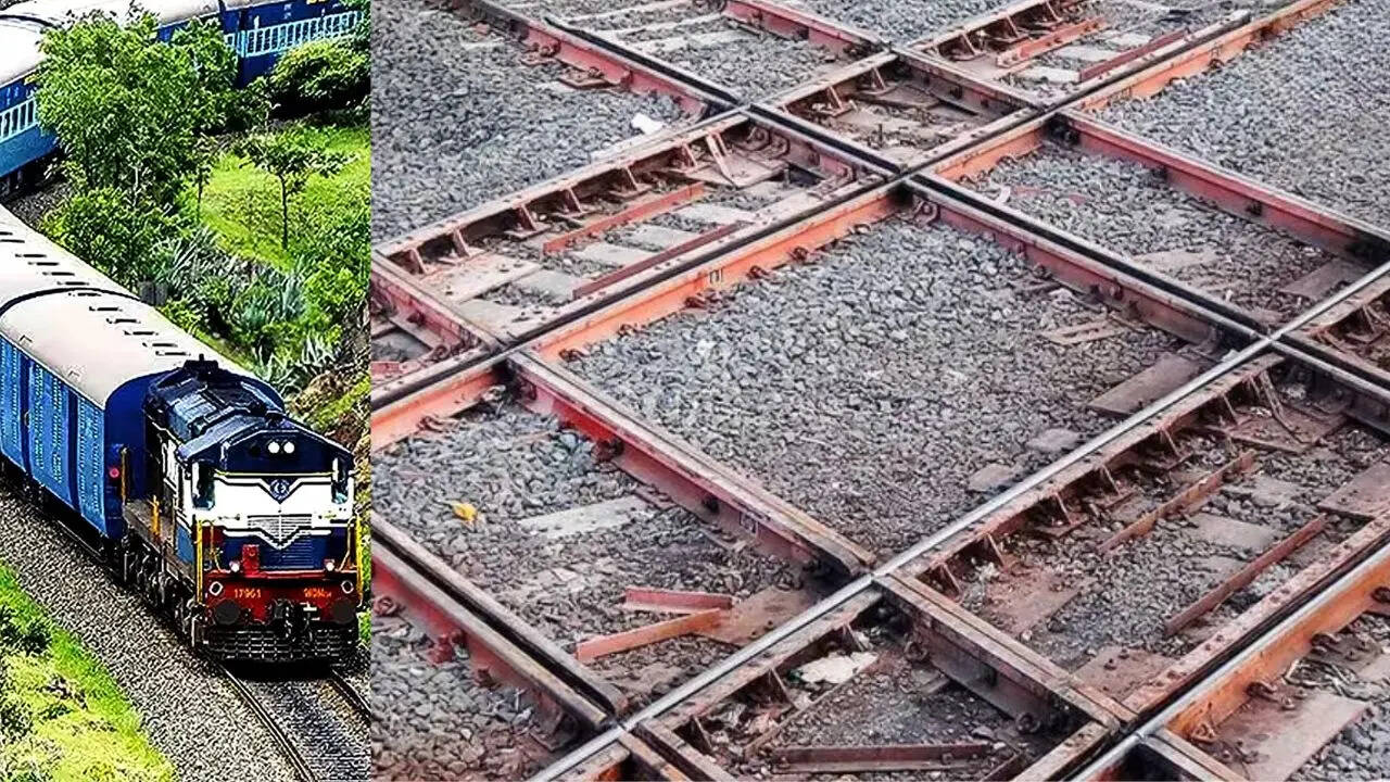 ​डायमंड क्रॉसिंग भारत की प्रमुख रेलवे लाइनों को जोड़ता है 