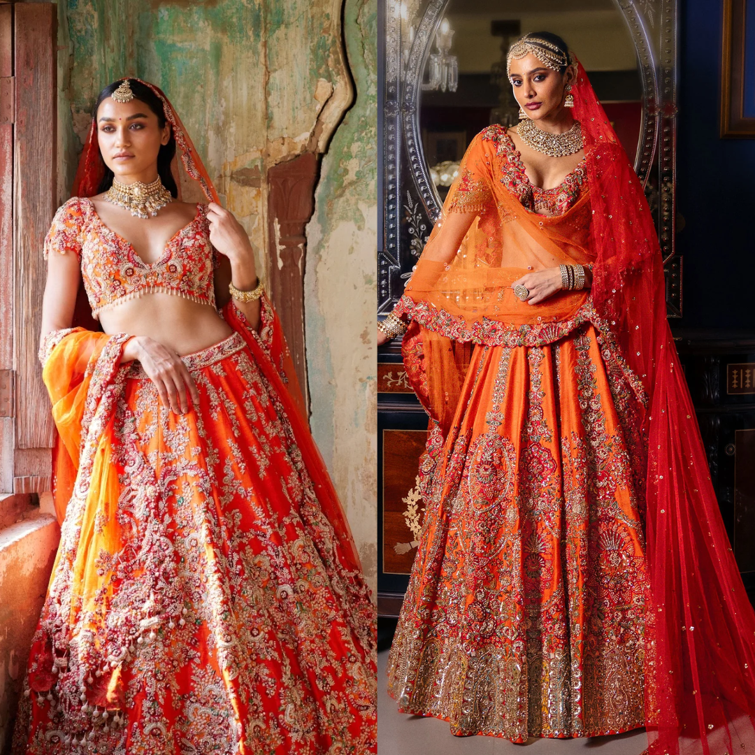 ऑरेंज लहंगा