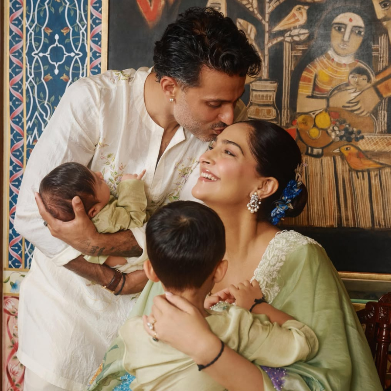 Sonam Kapoor ने भगवान शिव से प्रेरित होकर रखा छोटे बेटे का नाम