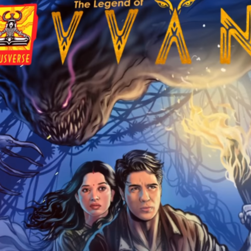 सिद्धार्थ और तमन्ना ने लॉन्च की मूवी 'Vvan' पर आधारित की कॉमिक बुक 'द लीजेंड ऑफ वन'