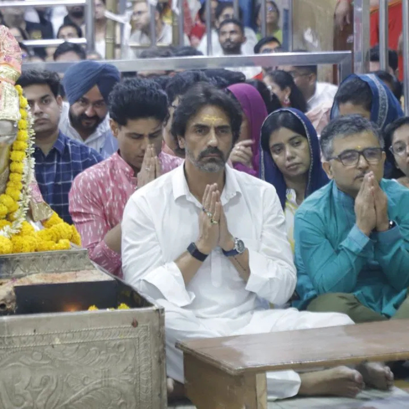 उज्जैन पहुंचे अर्जुन रामपाल
