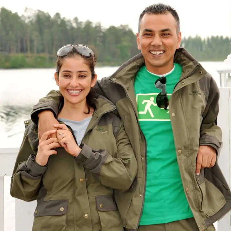 मनीषा कोइराला और सम्राट दहल