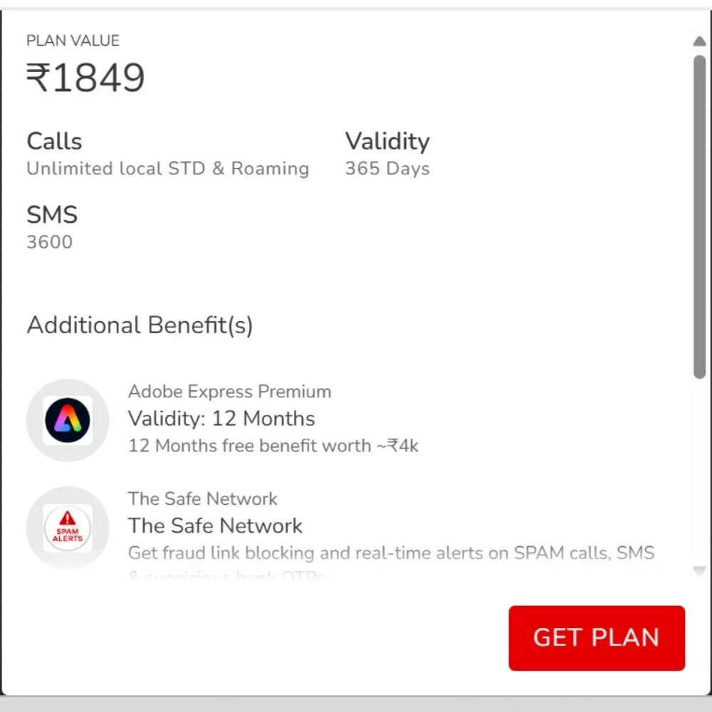 Airtel Only Calling Plan
