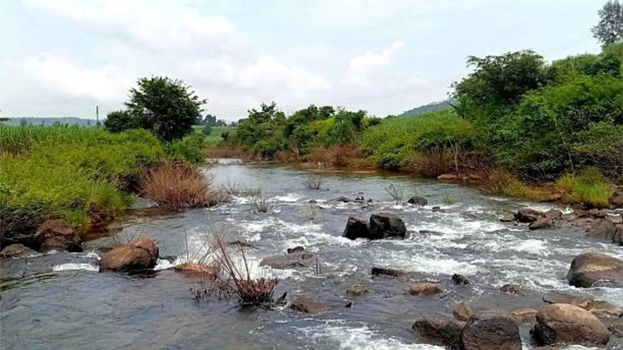 ​​अरावली पहाड़ियों से निकलती है नदी​