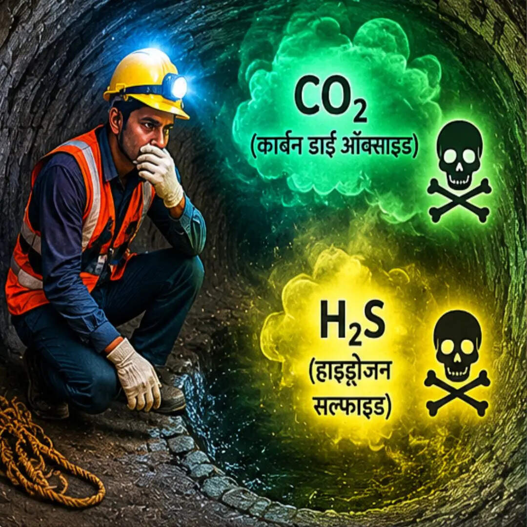 जहरीली गैसों से बचने के लिए करते हैं ऐसा