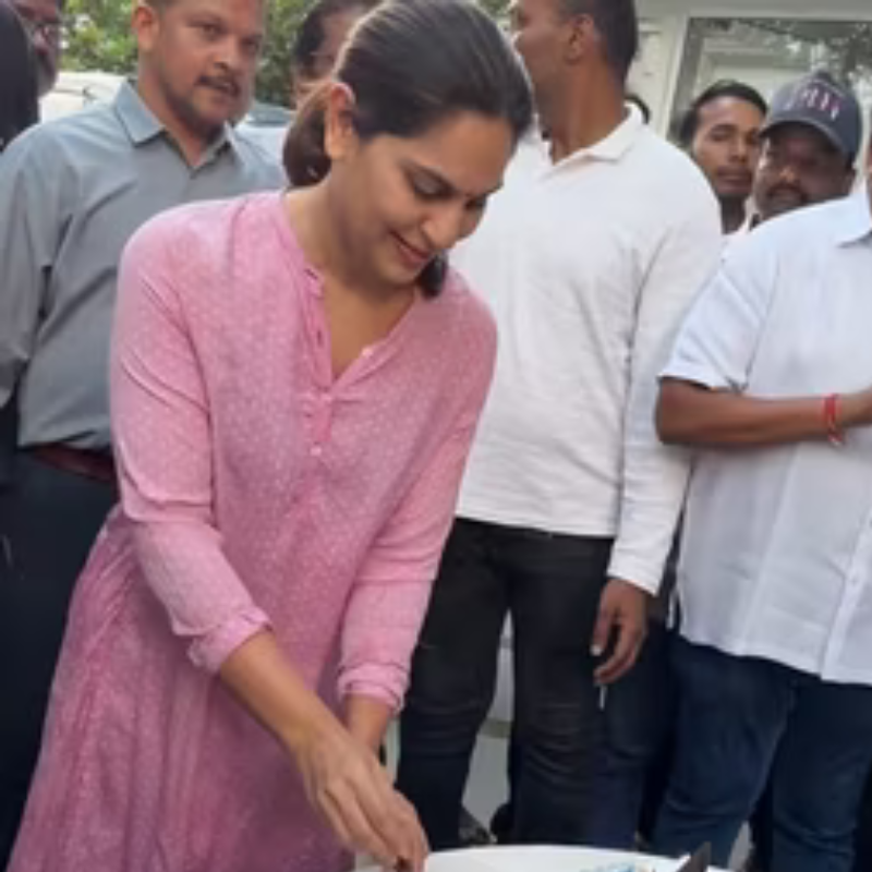 ​उपासना कामिनेनी ने किया सेलिब्रेट