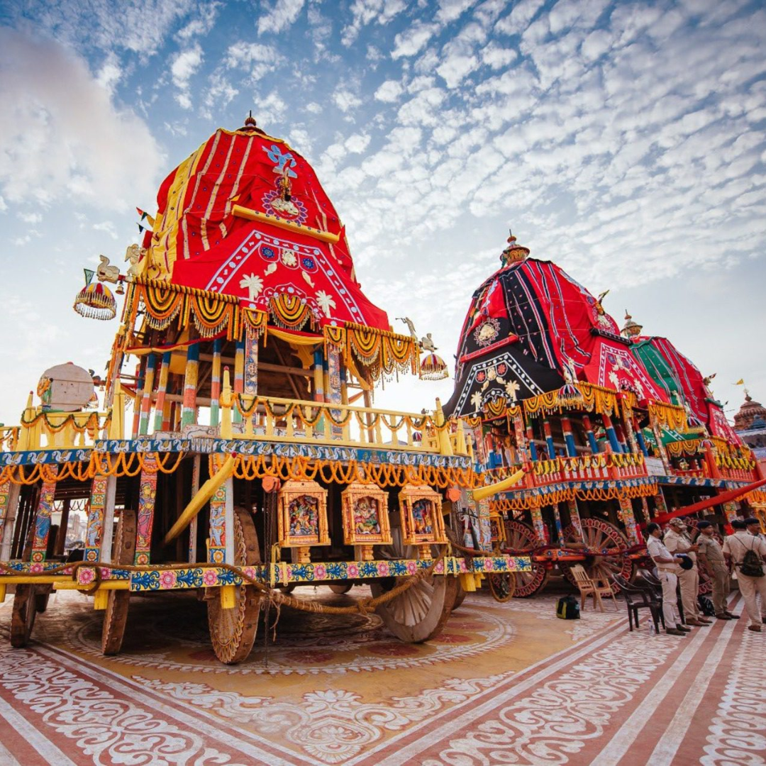 गुड मॉर्निंग जगन्नाथ रथ यात्रा ​