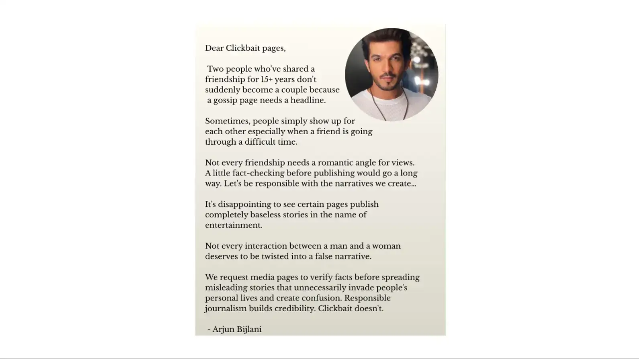 Arjun Bijlani Gave Reaction on dating rumours with Mouni Roy
