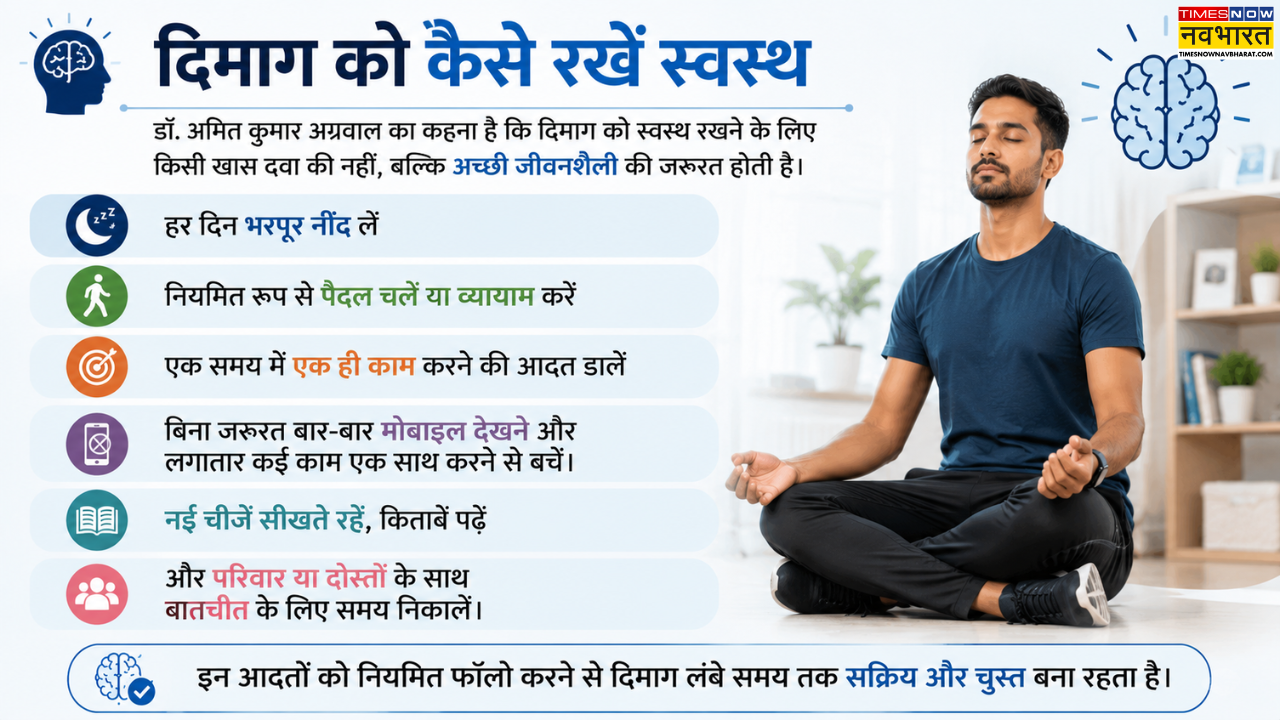 दिमाग को कैसे रखें स्वस्थ