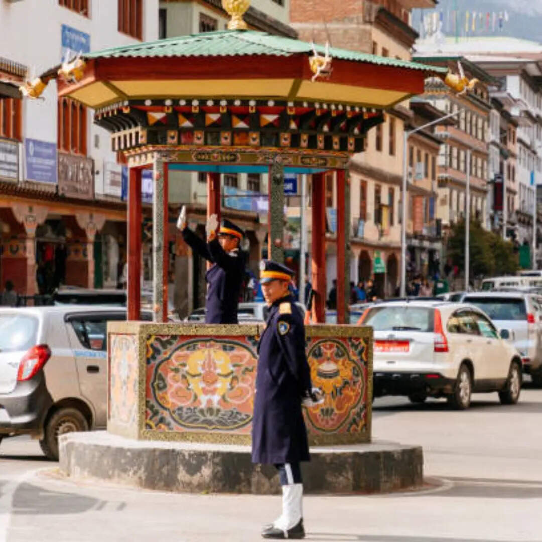 भूटान में नहीं है एक भी ट्रैफिक लाइट