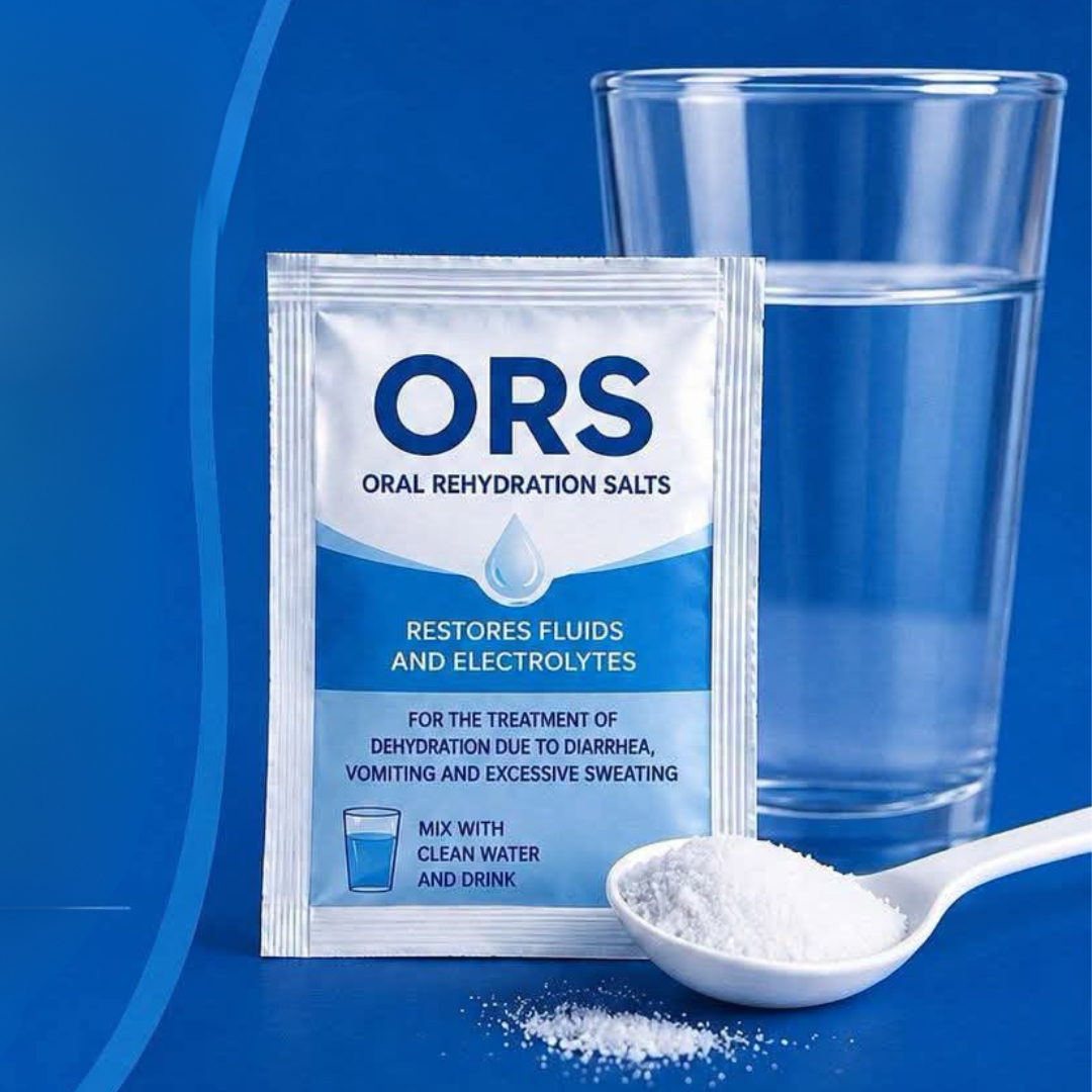 ORS को जूस या एनर्जी ड्रिंक न समझें