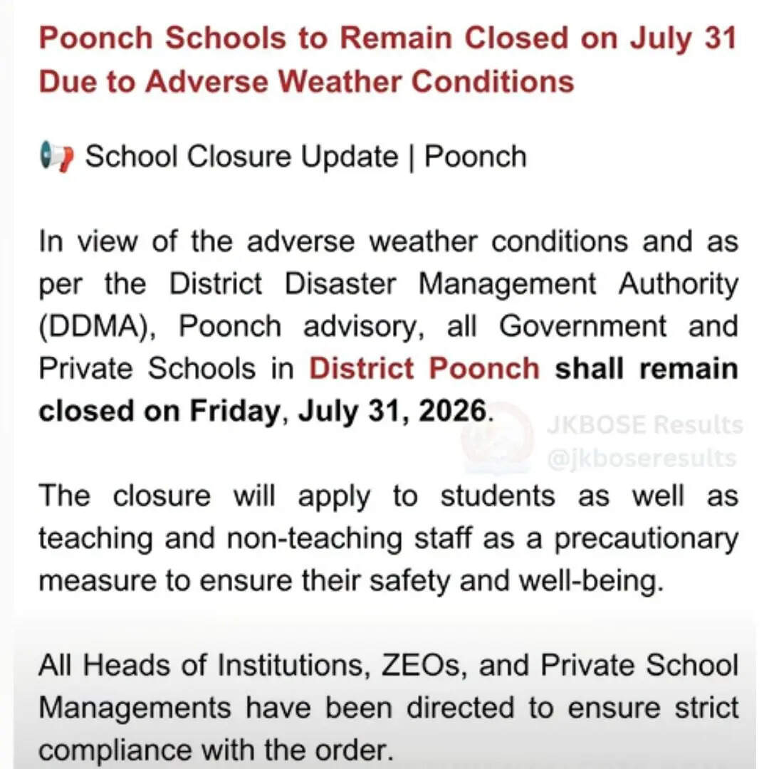 Pooch School Closed Notice