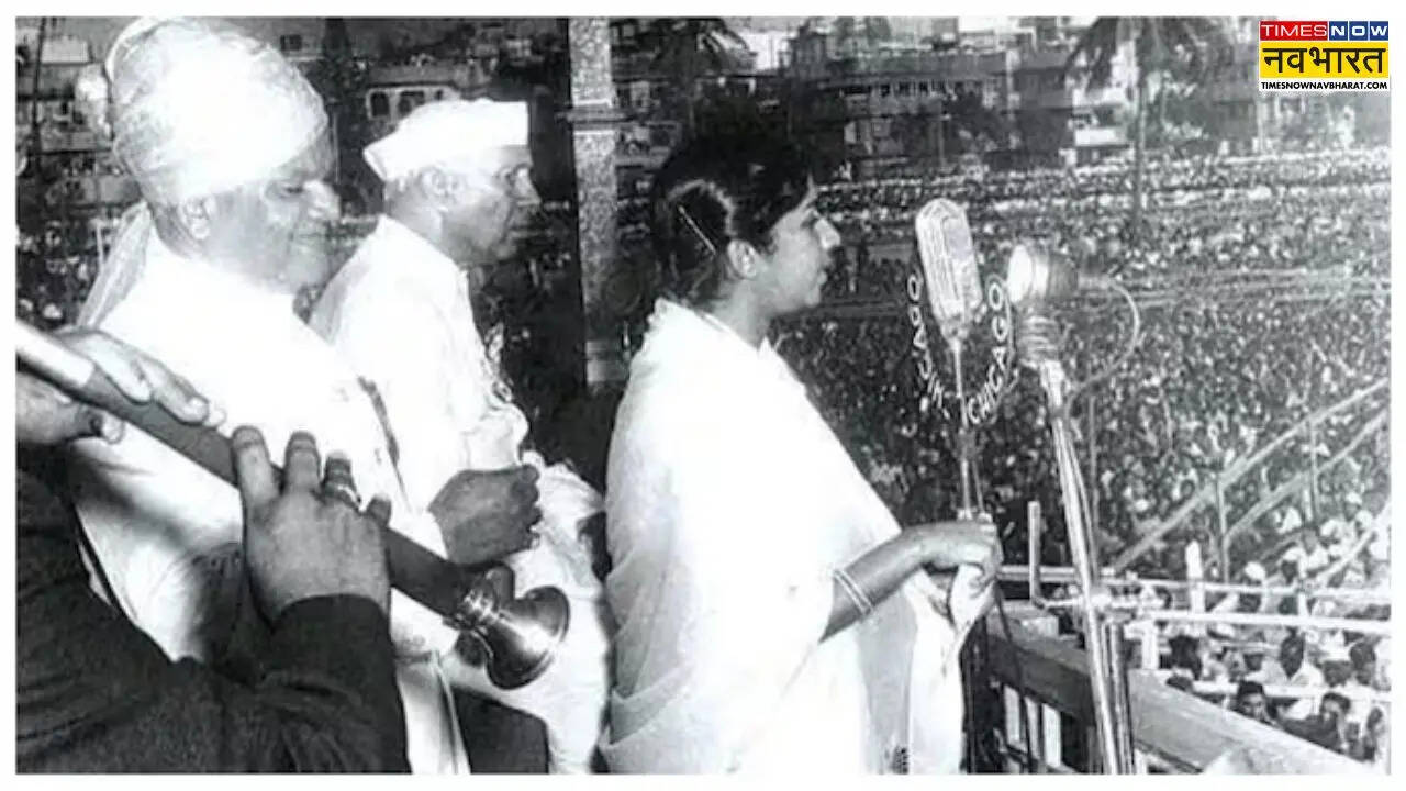 जब लता मंगेशकर ने पहली बार गाया ऐ मेरे वतन के लोगों (Photo: YouTube)