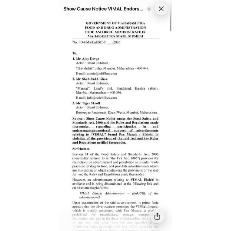 FDA Notice