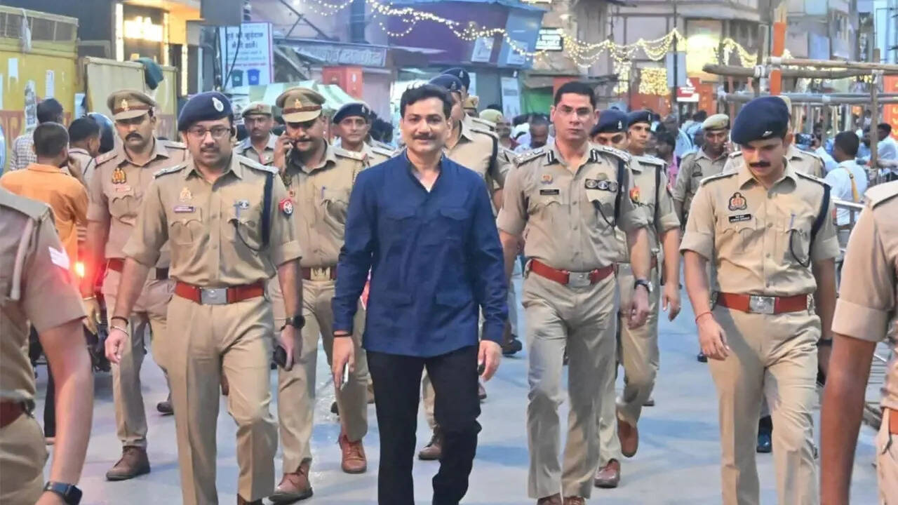 varanasi Police Commissioner Mohit Agarwal