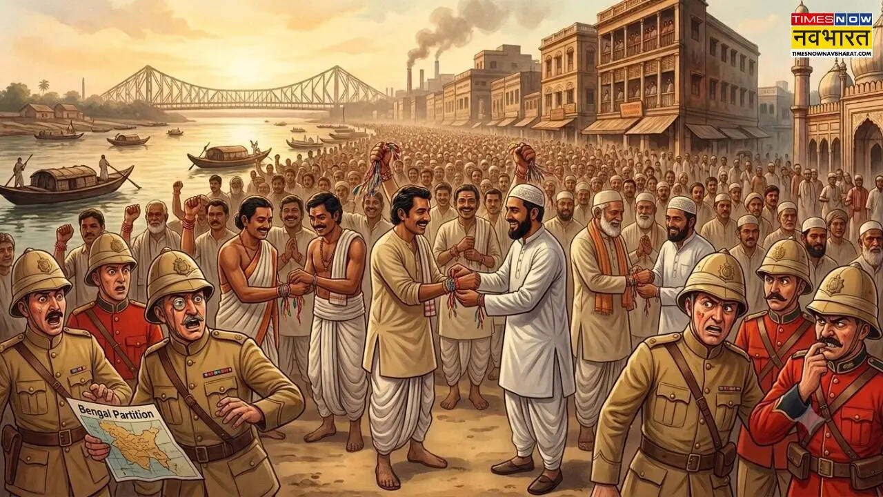 राखी क्रांति फेर दिया था अंग्रेजी मंसूबों पर पानी (AI Image)
