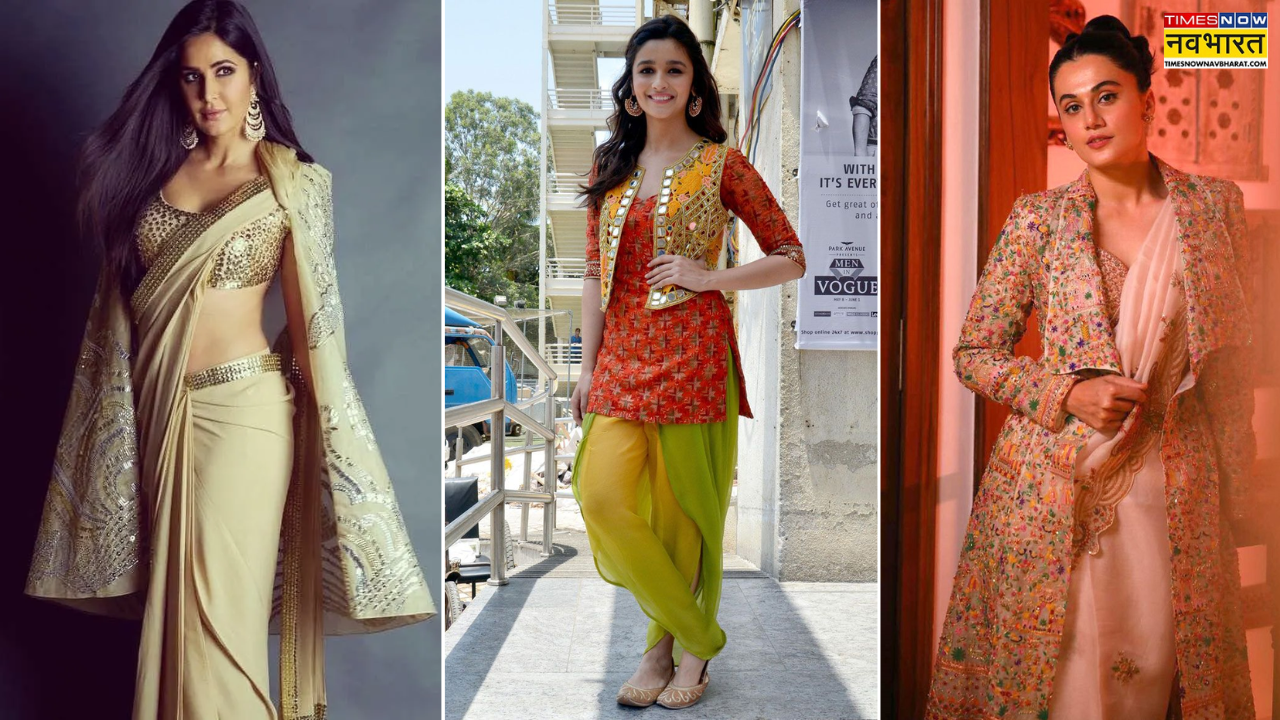 Layered Jacket Kurti