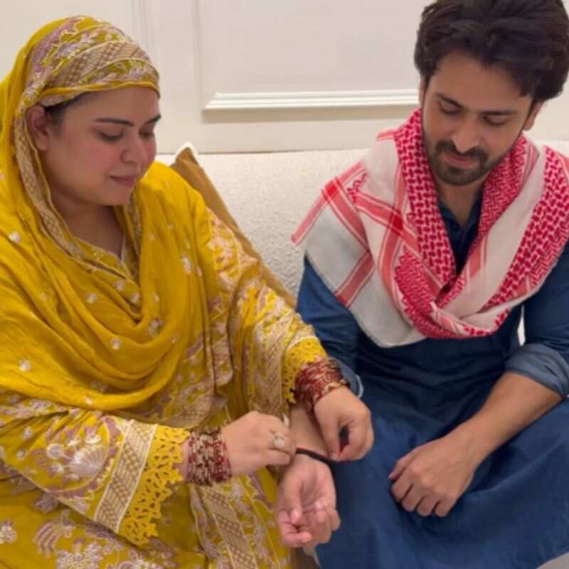 Shoaib Ibrahim की कलाई में बहन सबा ने बांधी राखी