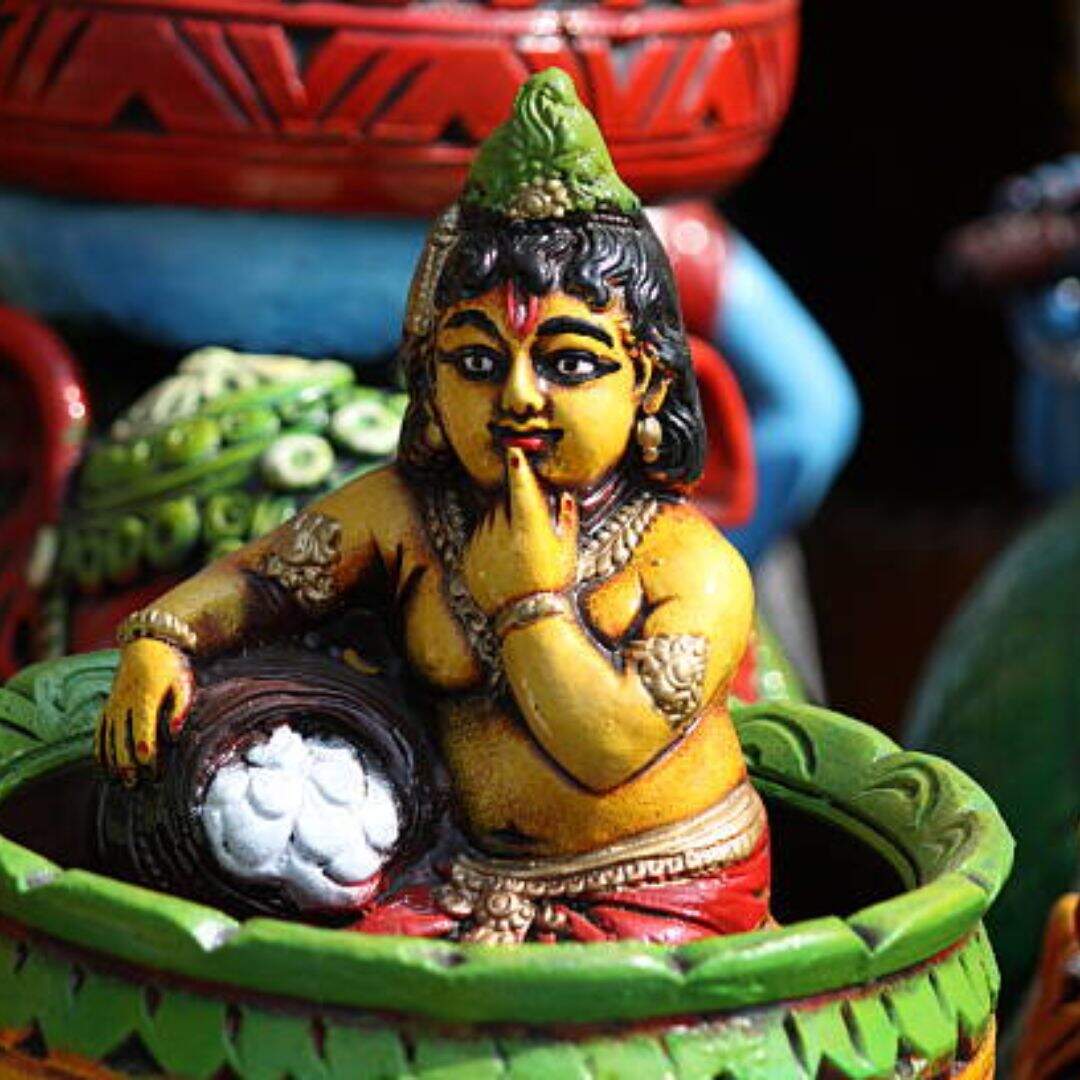 Krishna Janmashtami Drawing