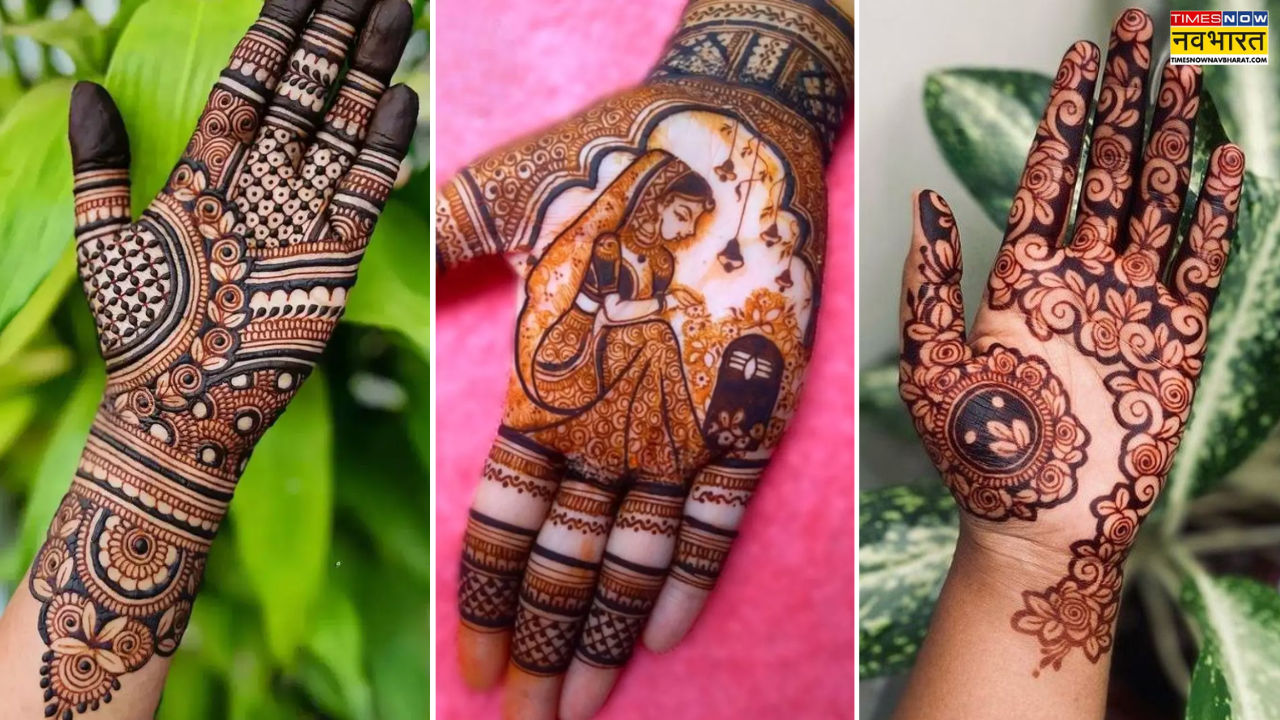 Hartalika Teej Mehndi Design Photo