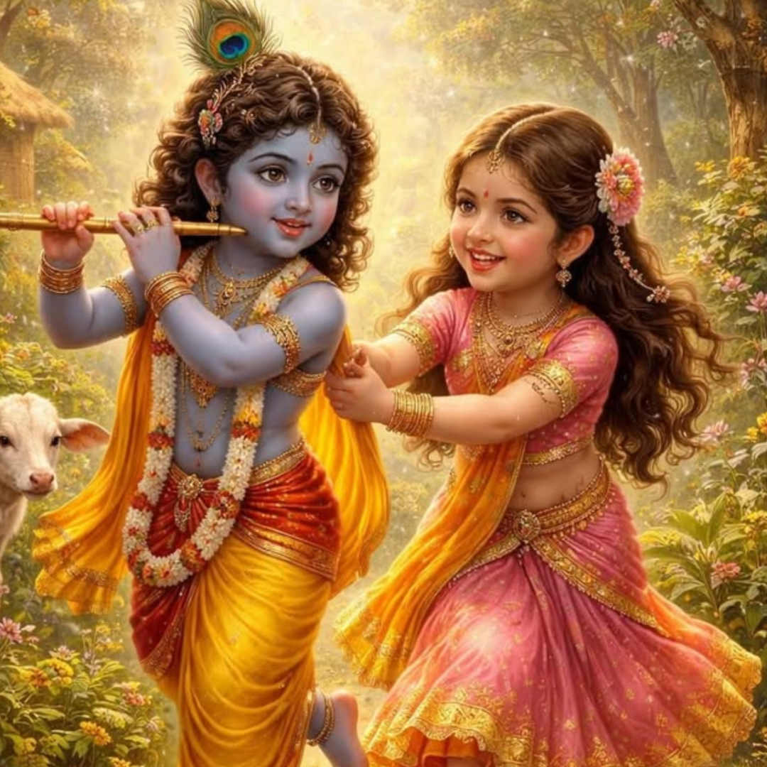 ​राधा रानी का दिव्य श्रृंगार​