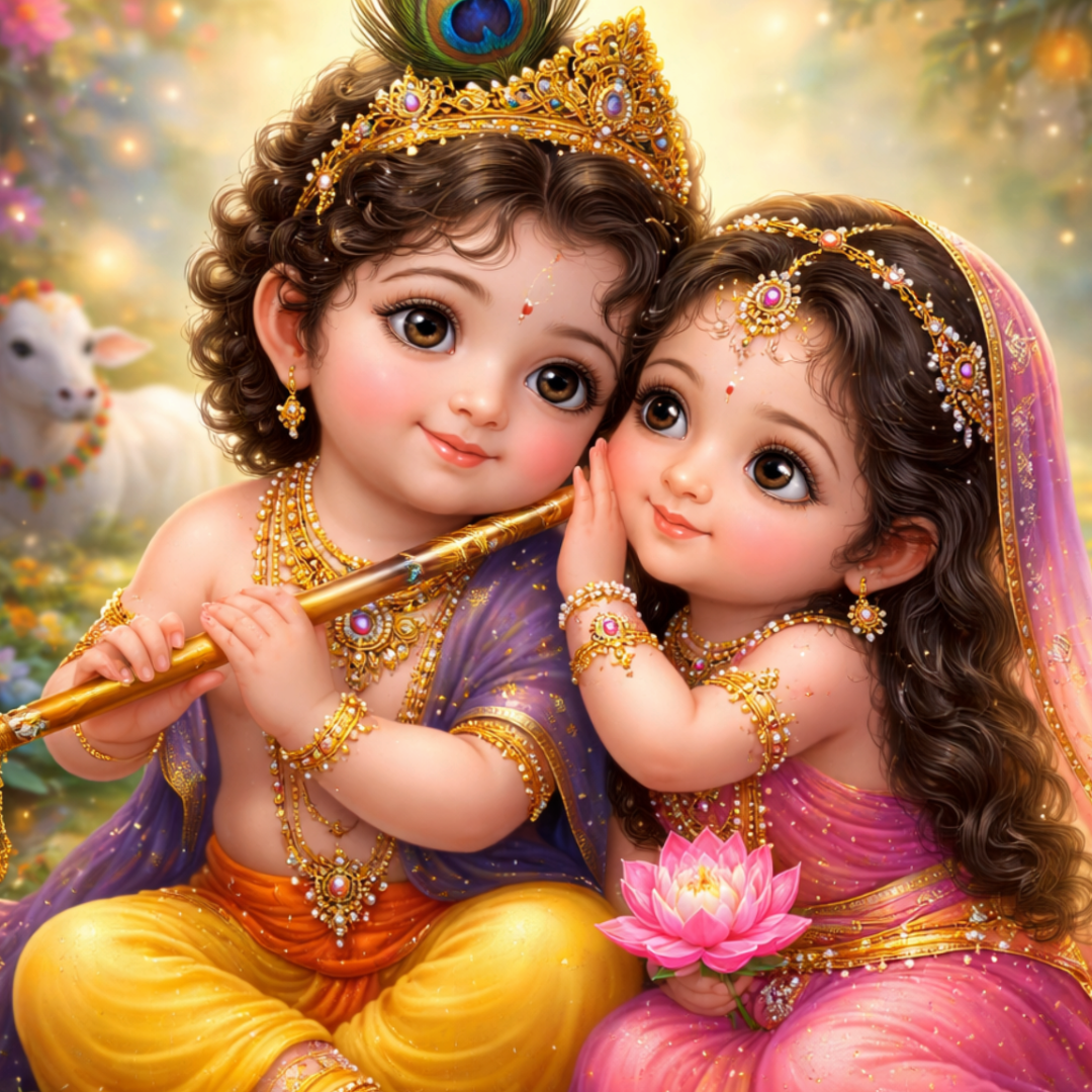 राधा-कृष्ण​