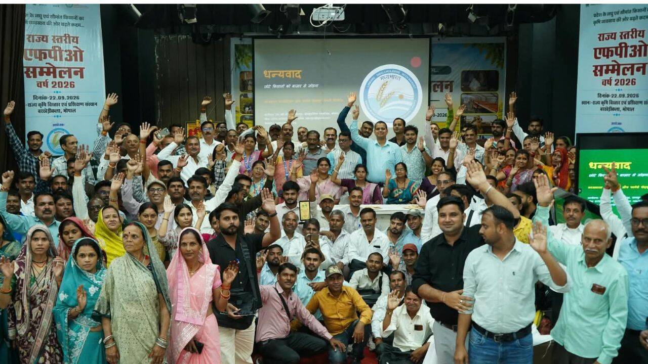 मशरूम, फ्लैक्स और हल्दी उत्पादन रहा आकर्षण