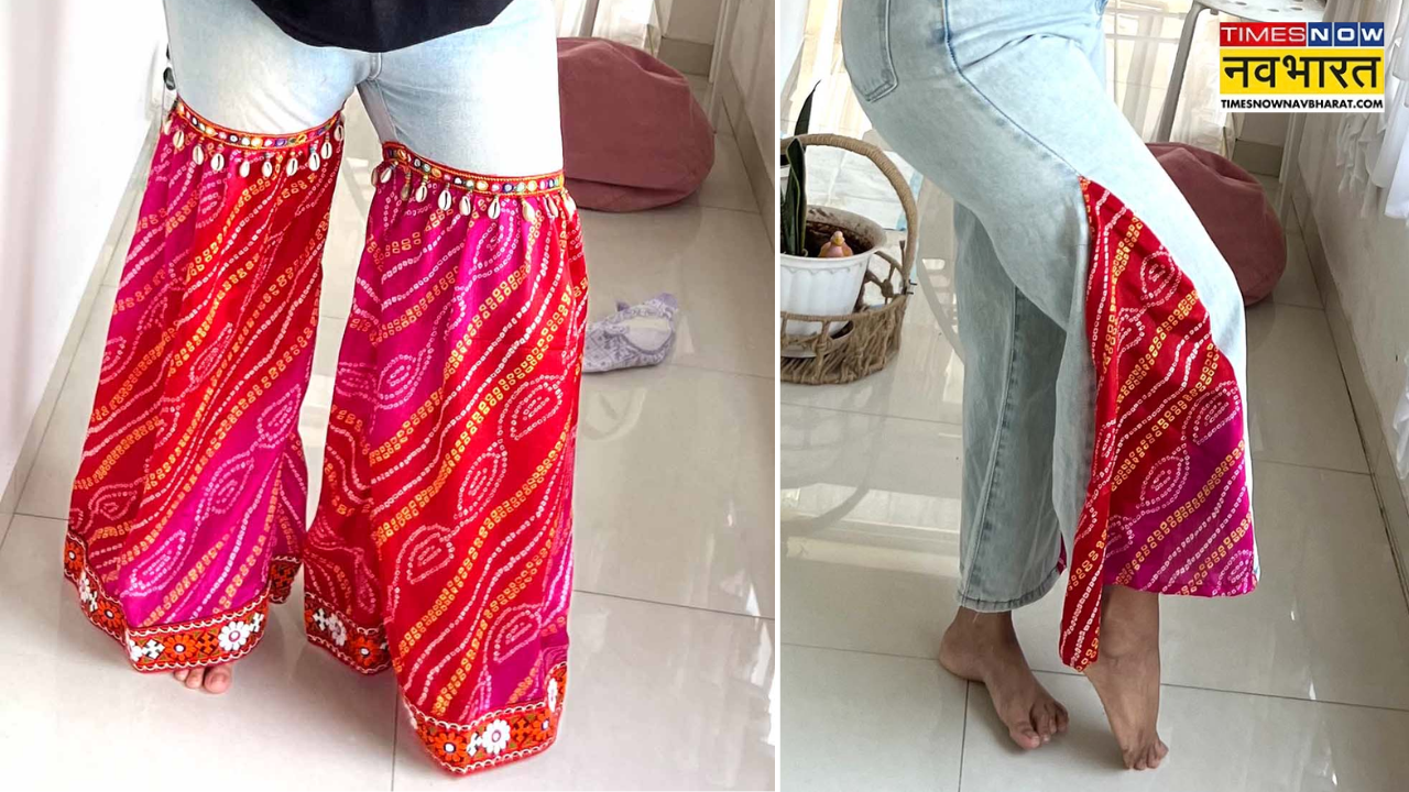 Denim Jeans Sharara (Photo Credit - SXV Style)