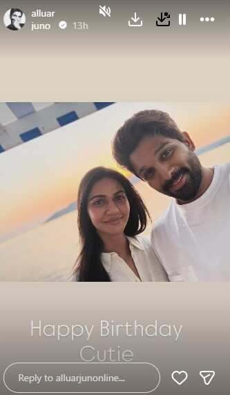 allu arjun new post
