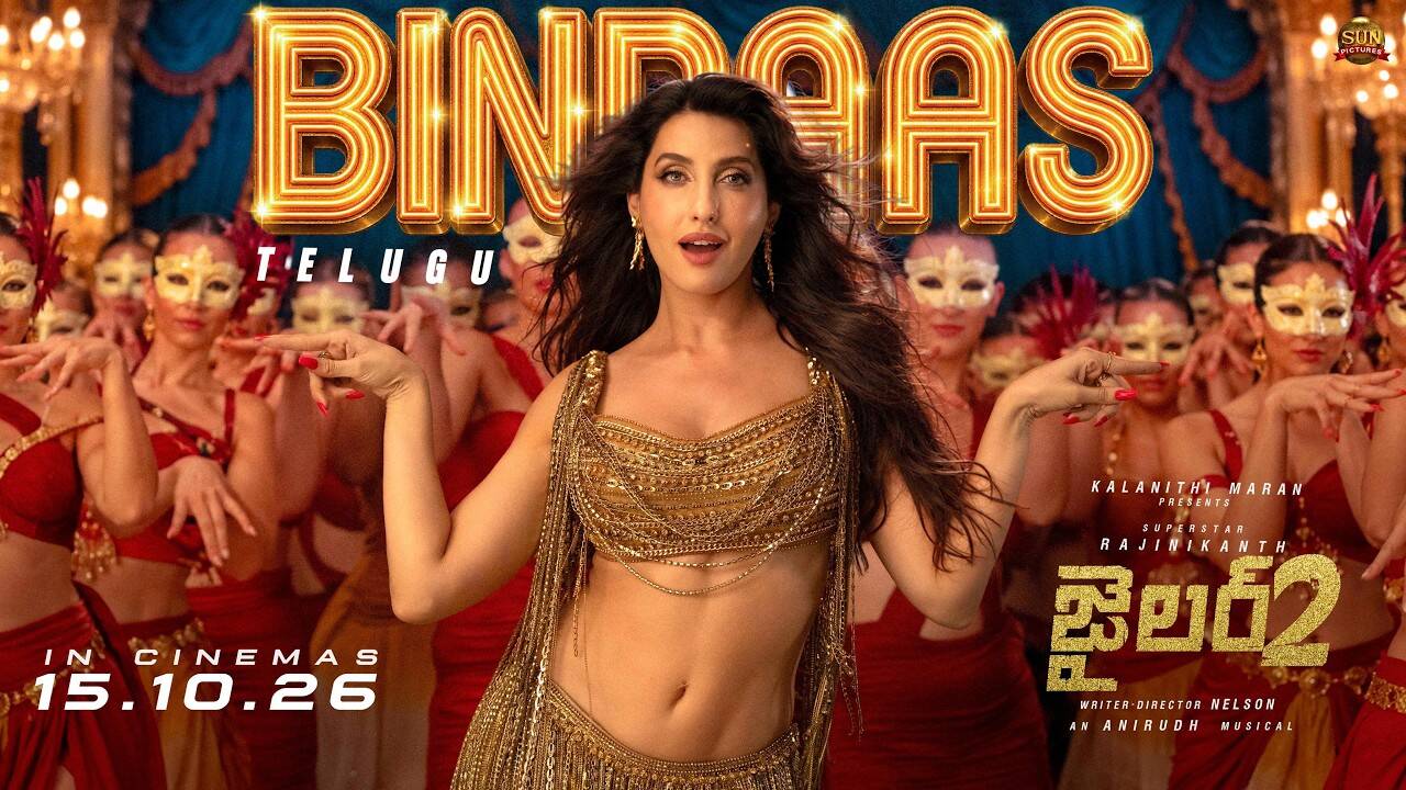 Jailer 2 Song Bindass OUT: नोरा फतेही से सिजलिंग डांस ने लूटी महफिल, देखें वीडियो