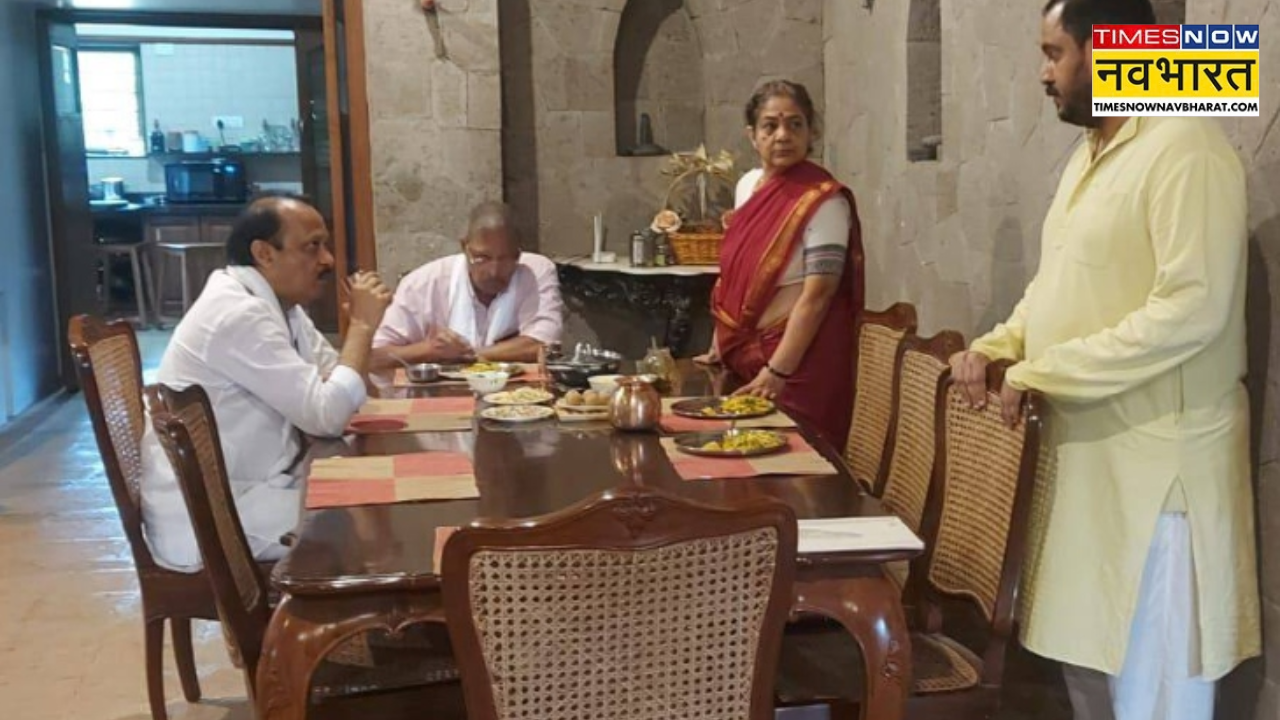 Ajit Pawar at Nana Patekar Farmhouse