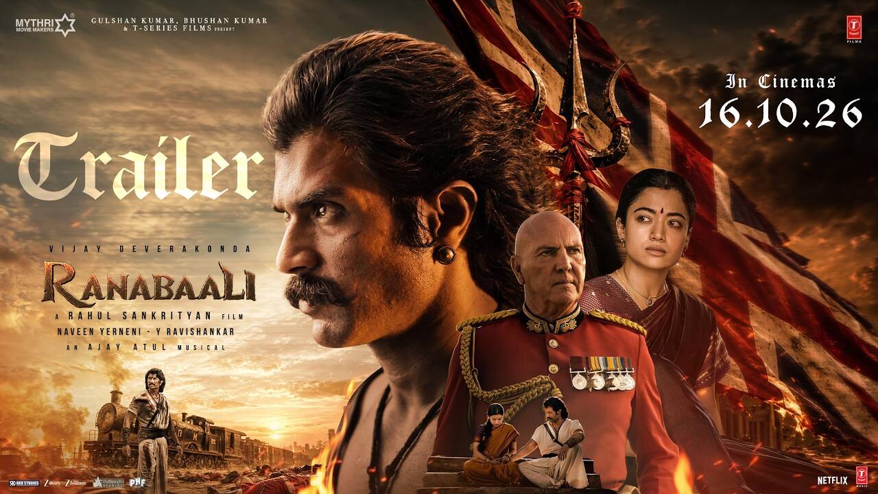 Ranabaali Trailer: गांव को बचाने अंग्रेजों से भिड़े विजय देवरकोंडा, रश्मिका मंदाना ने दिया साथ