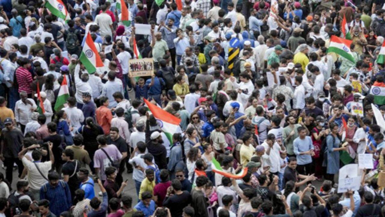 Indian Flags.