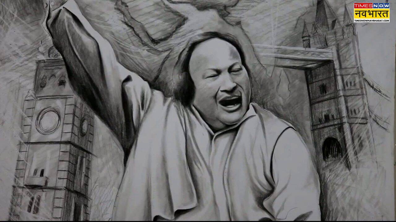 सुरों की महफिल में हमेशा के लिए अमर हैं सूफी शहंशाह नुसरत फतेह अली खान।