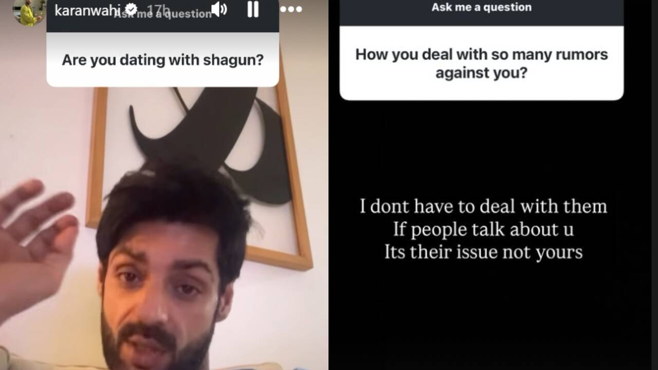 karan wahi on shagun sharma
