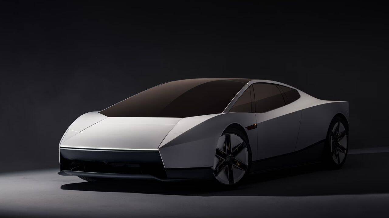 First Flying Tesla Car