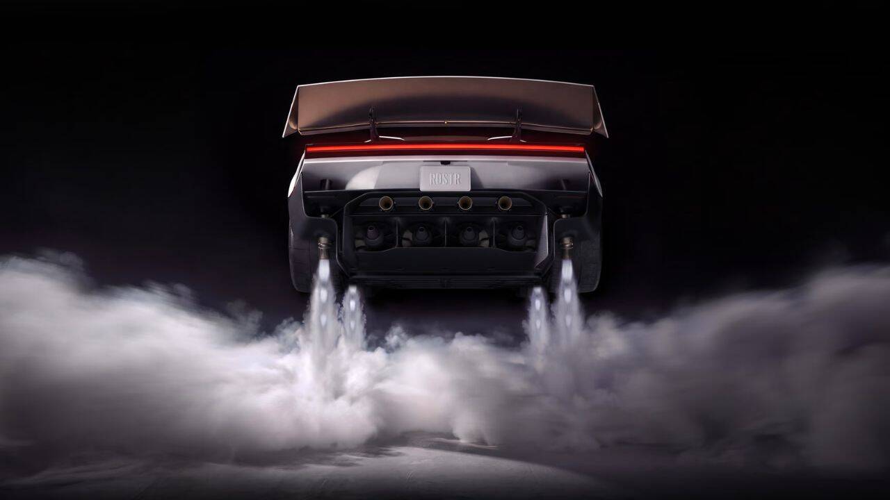 First Flying Tesla Car
