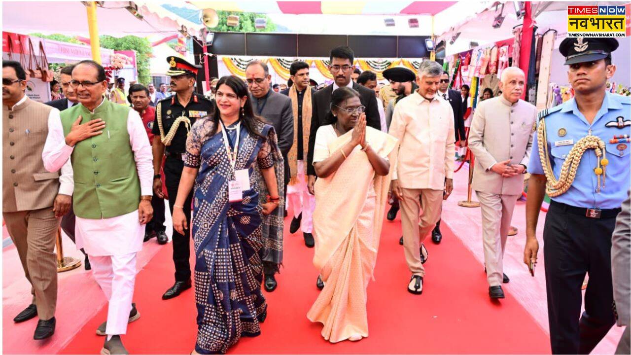 राष्ट्रपति द्रौपदी मुर्मू ने किया राष्ट्रीय सरस मेला 2026 का उद्घाटन
