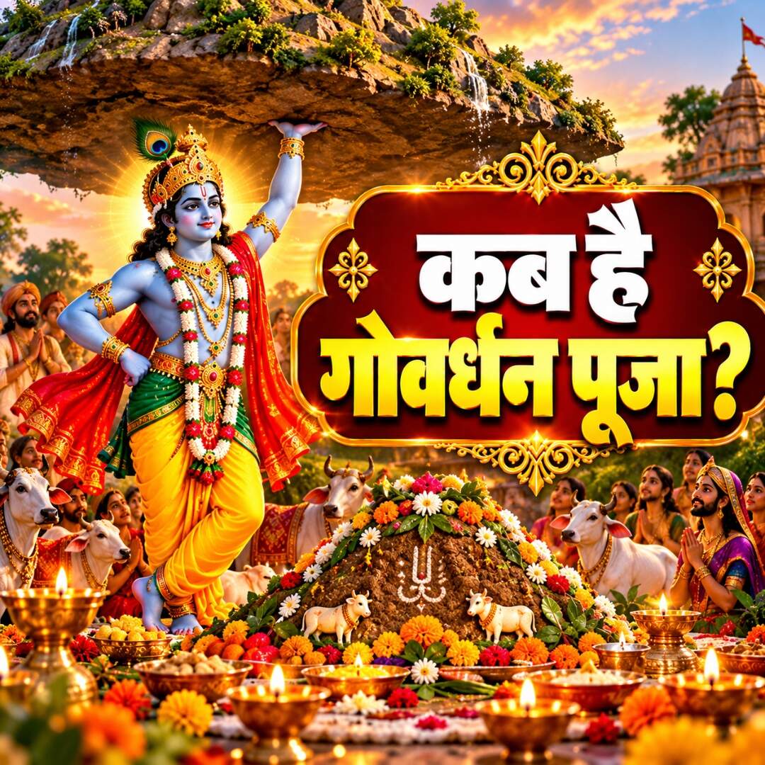 ​9 और 10 नवंबर को अमावस्या और गोवर्धन पूजा​