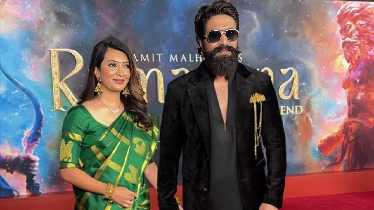 Radhika Pandit and Yash