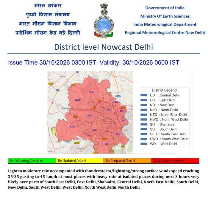 delhi red alert imd.