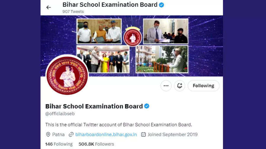Bihar Board Class 12th Result 2023 LIVE - ट्विटर हैंडल पर रखें नजर