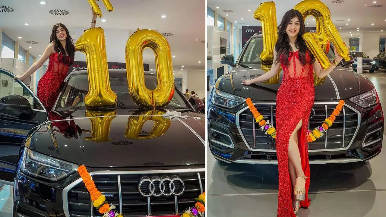 13 साल की TV स्टार ने खरीदी लाखों की कार चाबी लेते ही लॉन्ग ड्राइव पर निकलीं Riva Arora